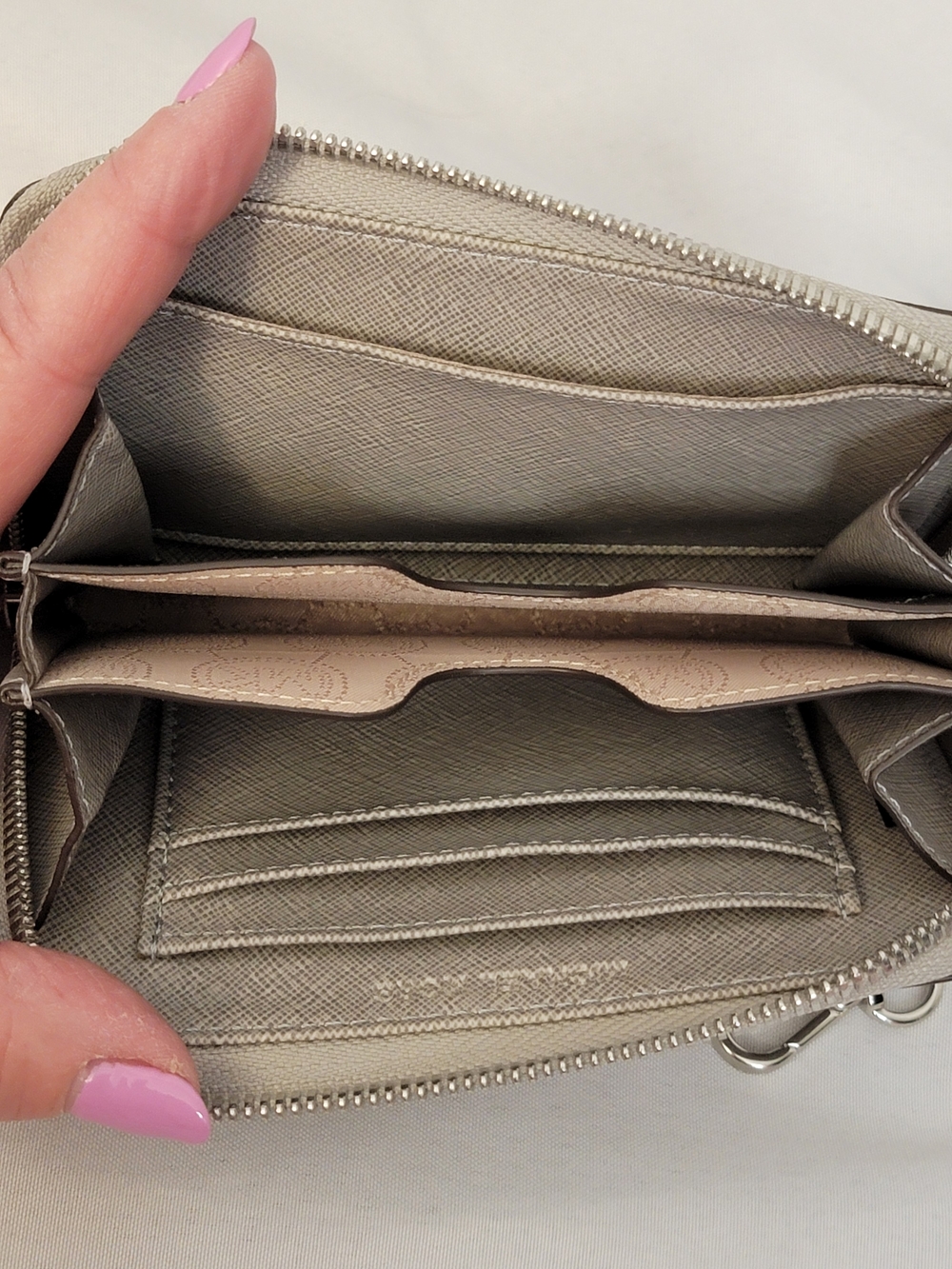 Michael Kors Gray Wristlet - Picture 9 of 10
